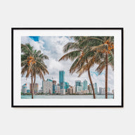 Miami Landscape Color Poster