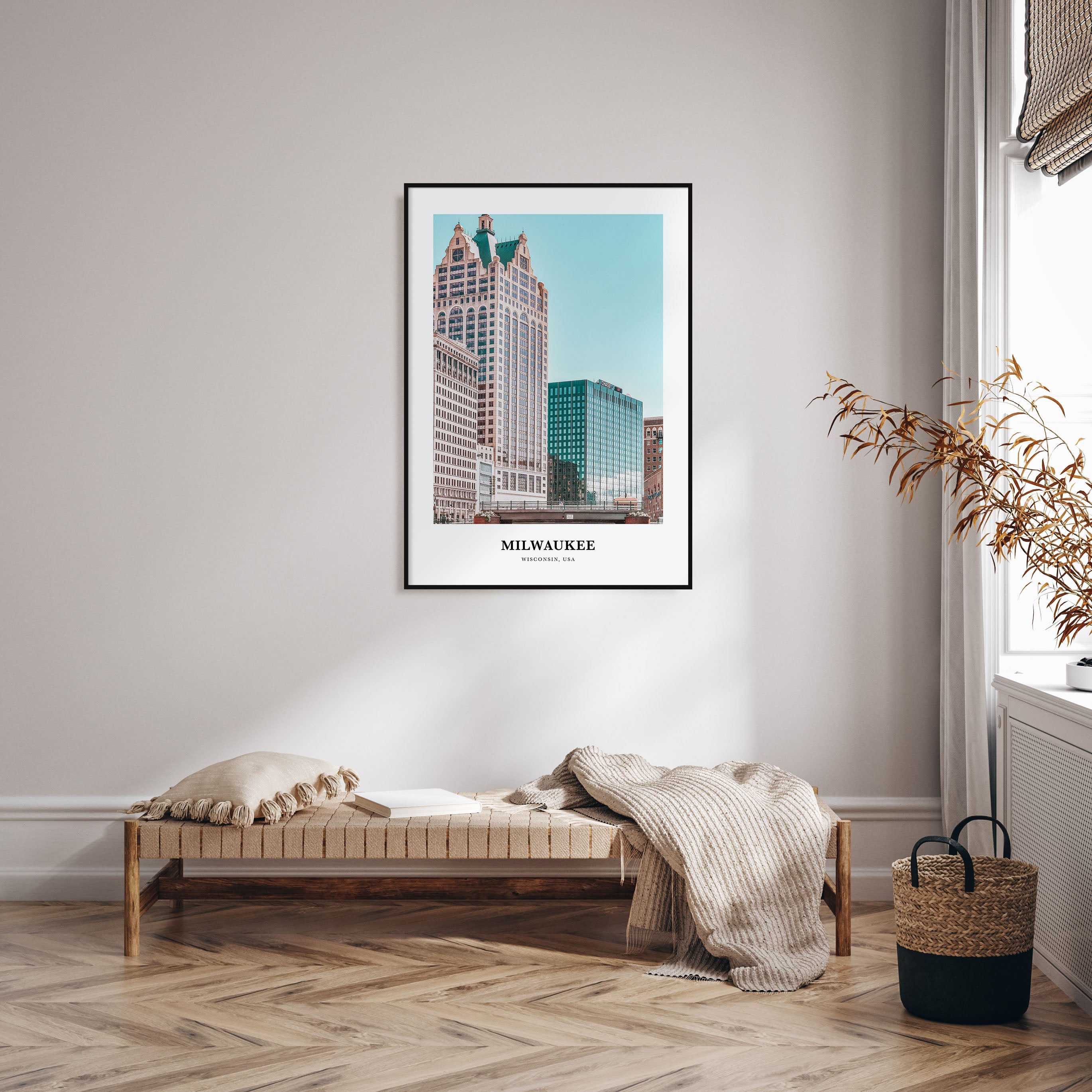 Milwaukee Portrait Color Poster