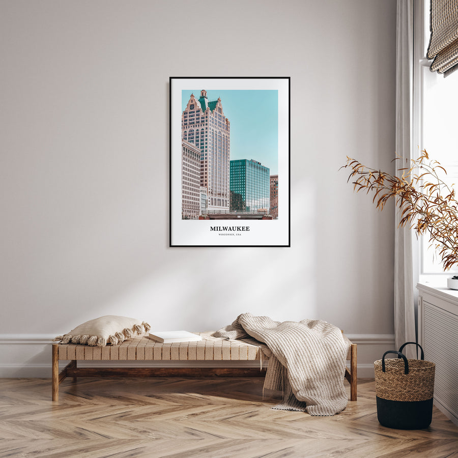 Milwaukee Portrait Color Poster