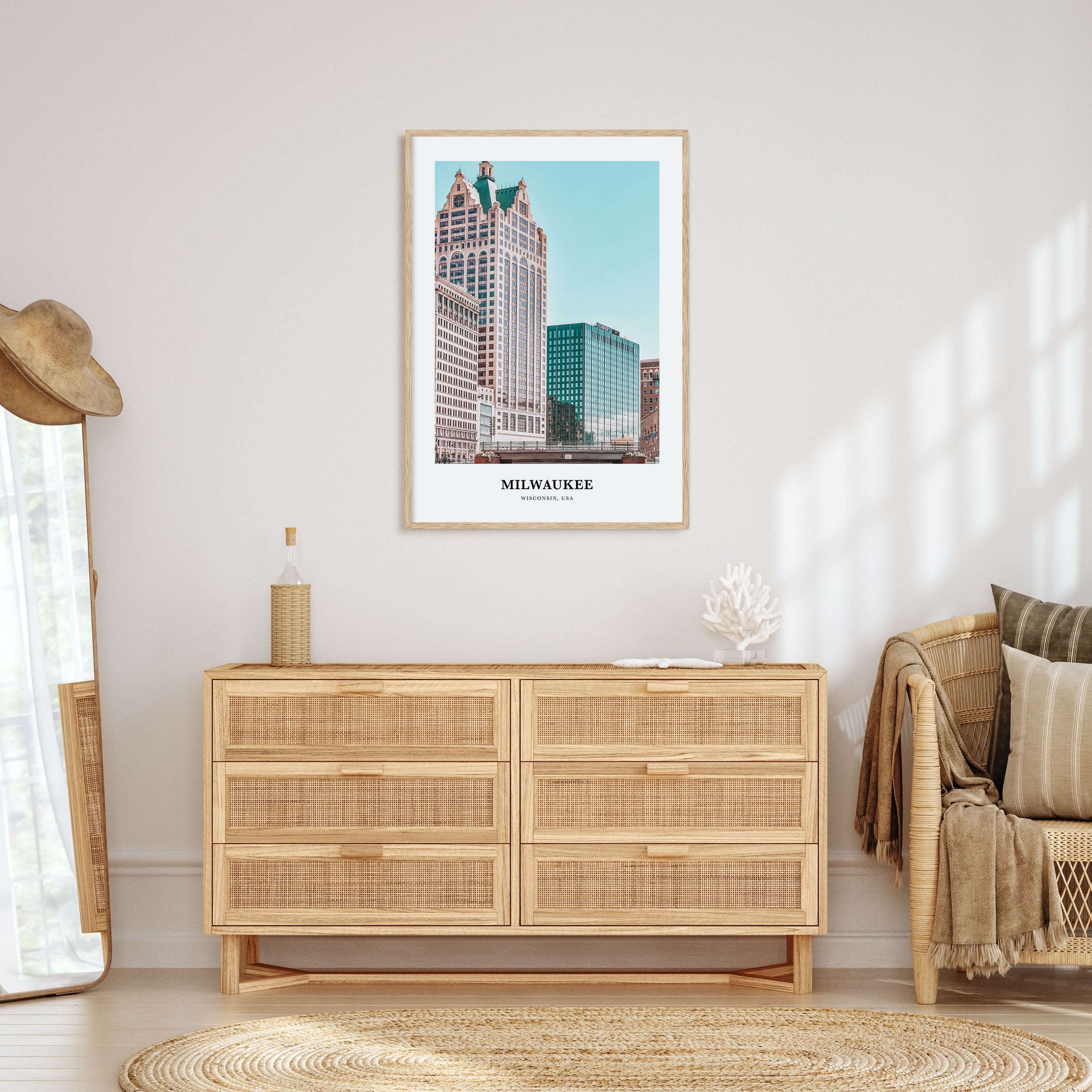 Milwaukee Portrait Color Poster