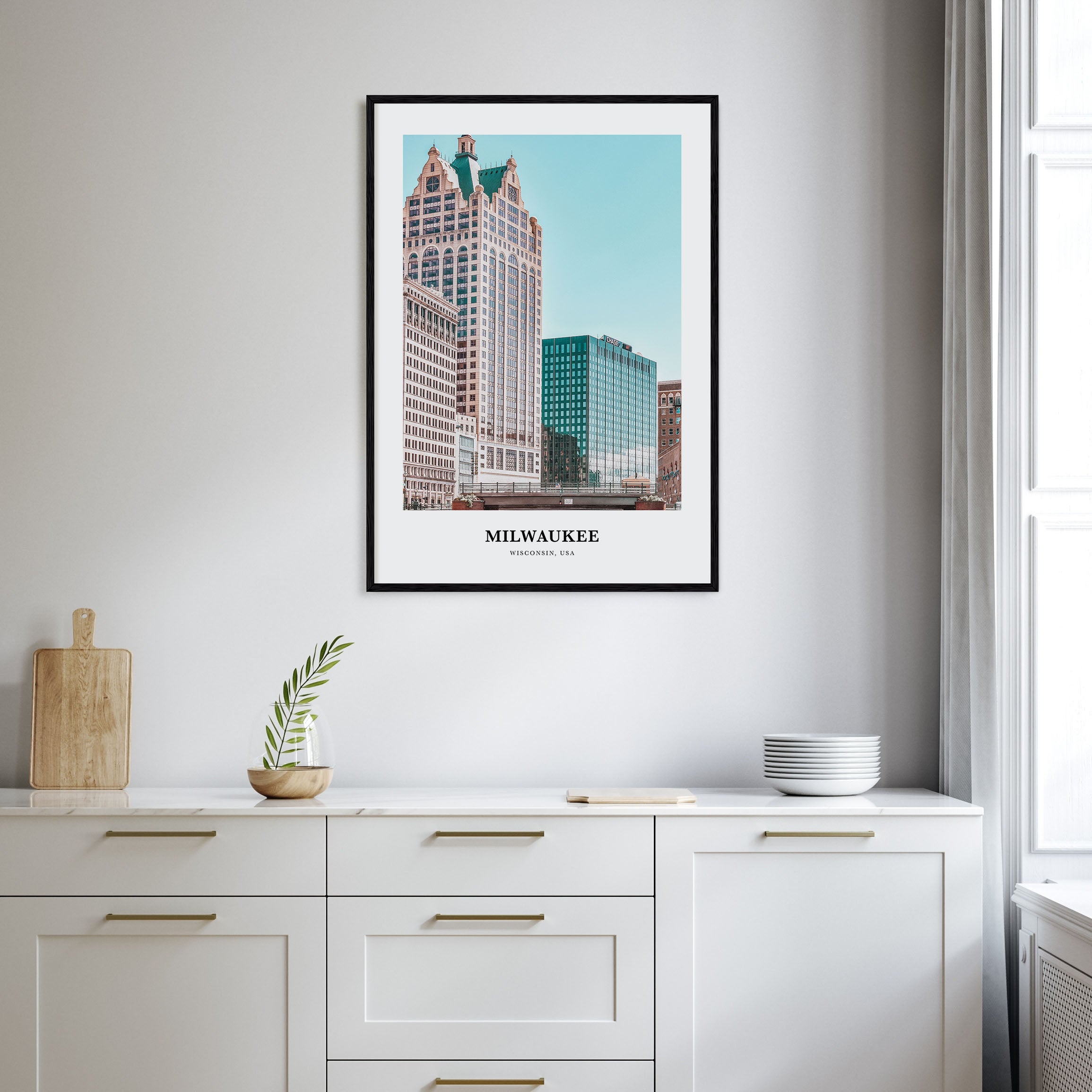 Milwaukee Portrait Color Poster