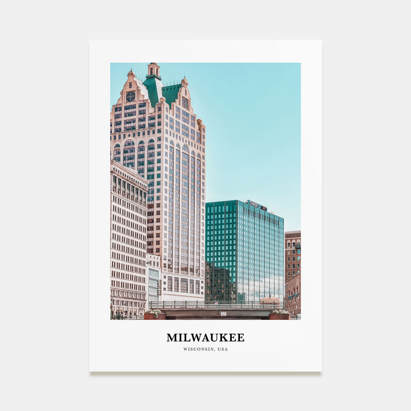 Milwaukee Portrait Color Poster