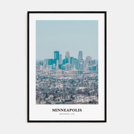 Minneapolis Portrait Color No 1 Poster