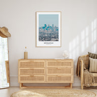 Minneapolis Portrait Color No 1 Poster