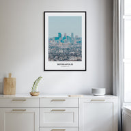 Minneapolis Portrait Color No 1 Poster