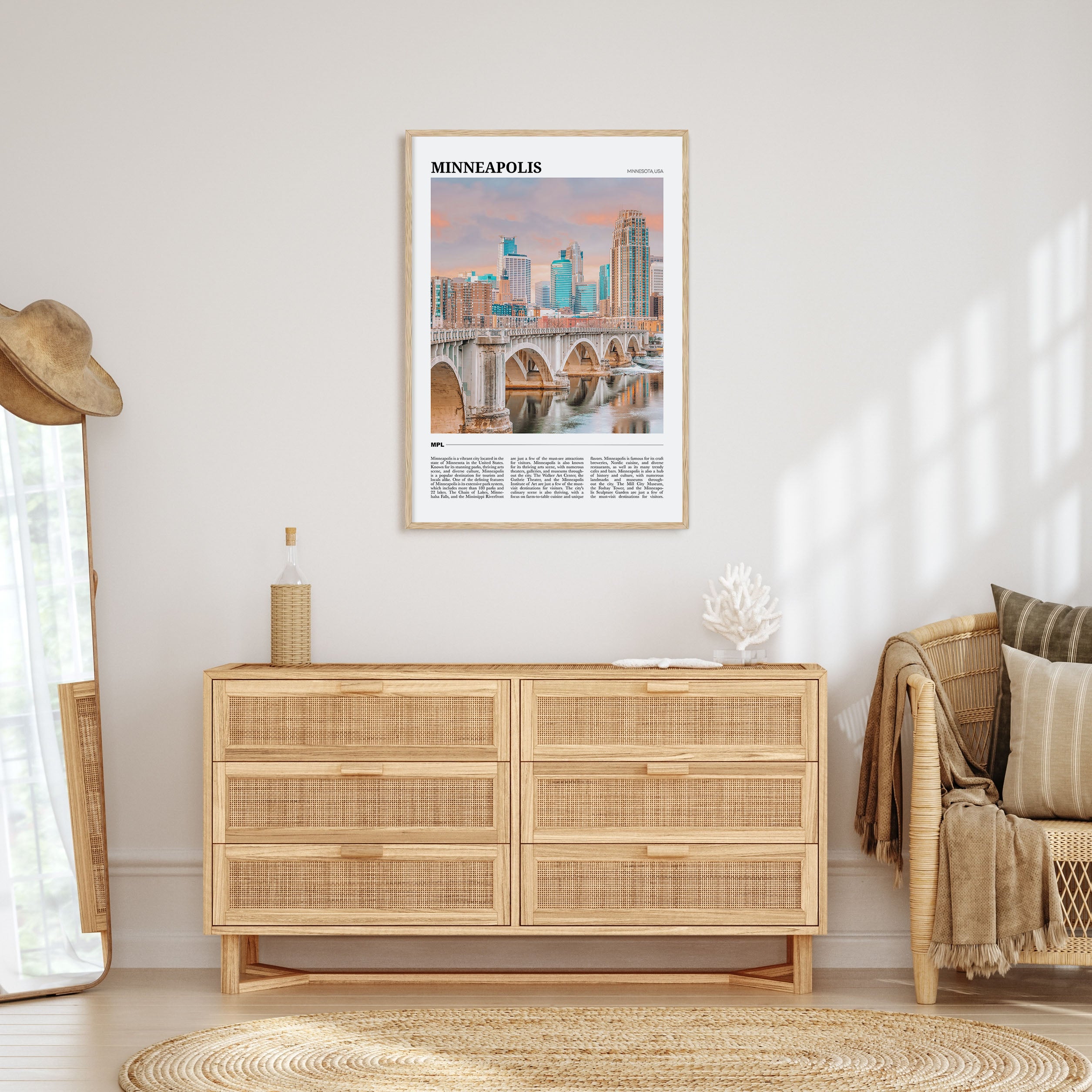 Minneapolis Travel Color No 2 Poster