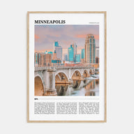 Minneapolis Travel Color No 2 Poster