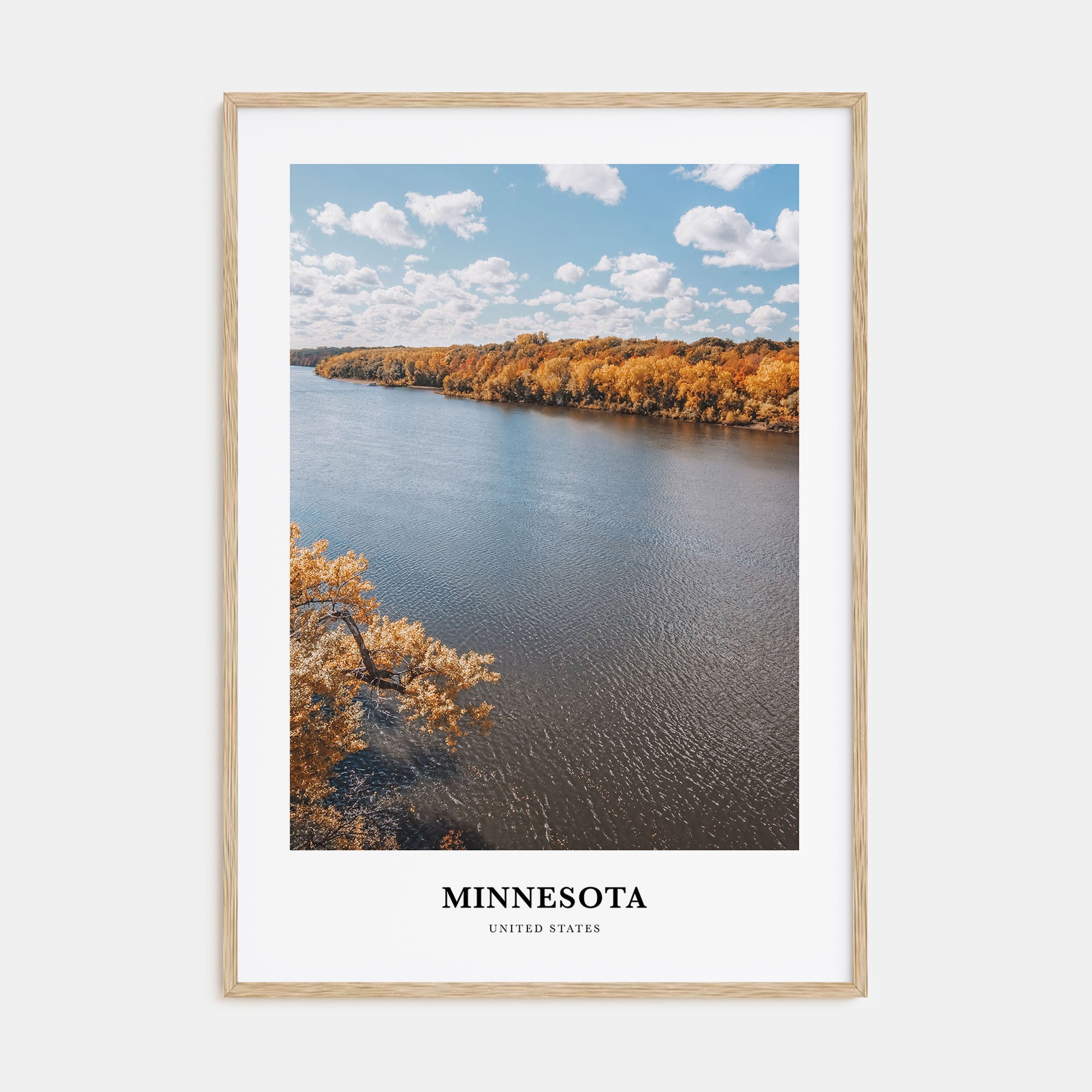 Minnesota Portrait Color No 1 Poster