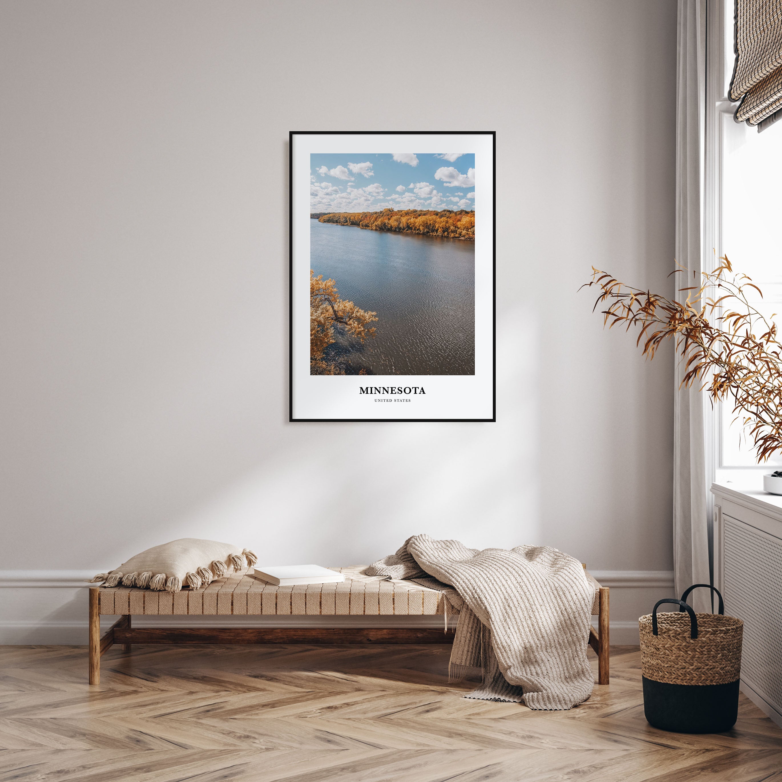 Minnesota Portrait Color No 1 Poster