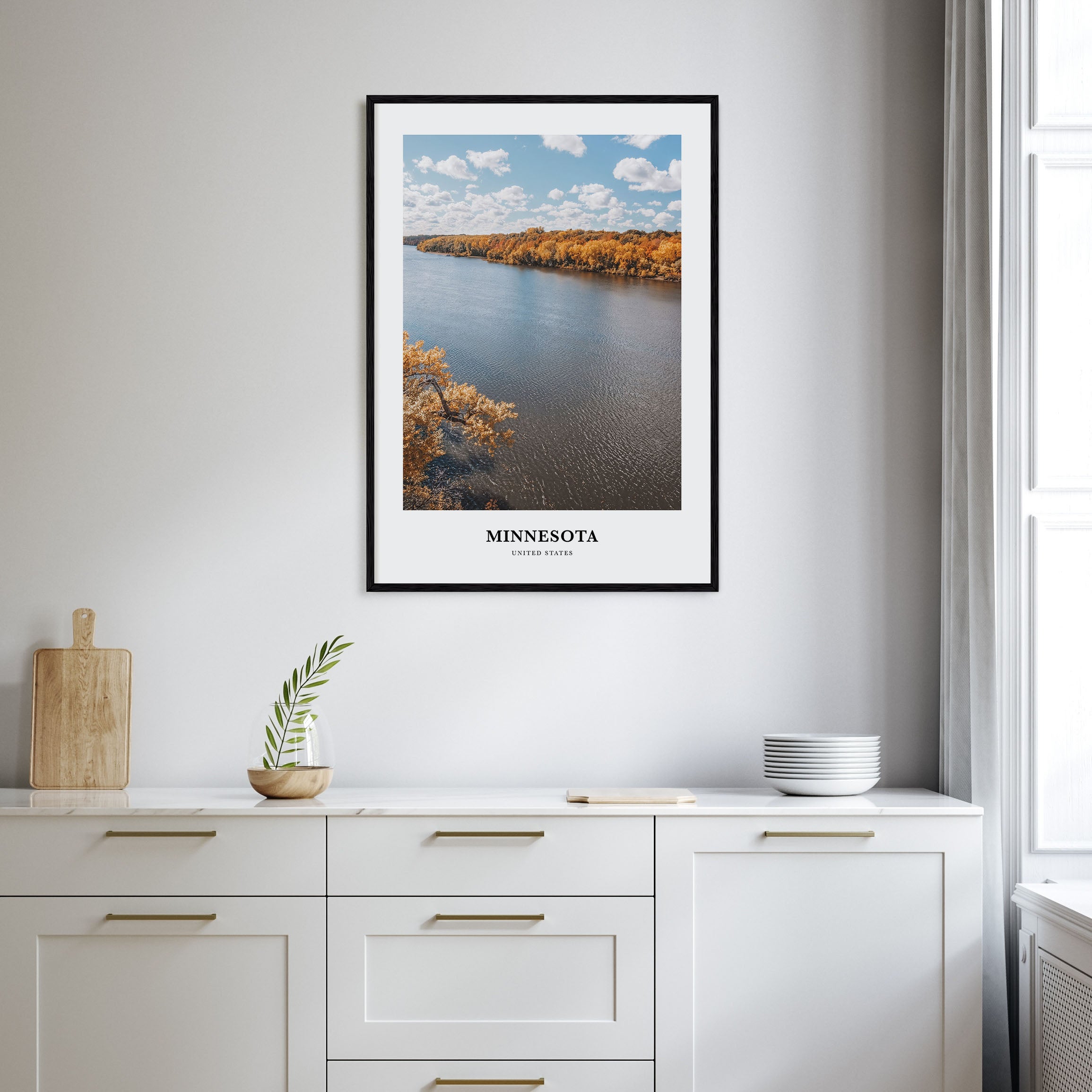 Minnesota Portrait Color No 1 Poster