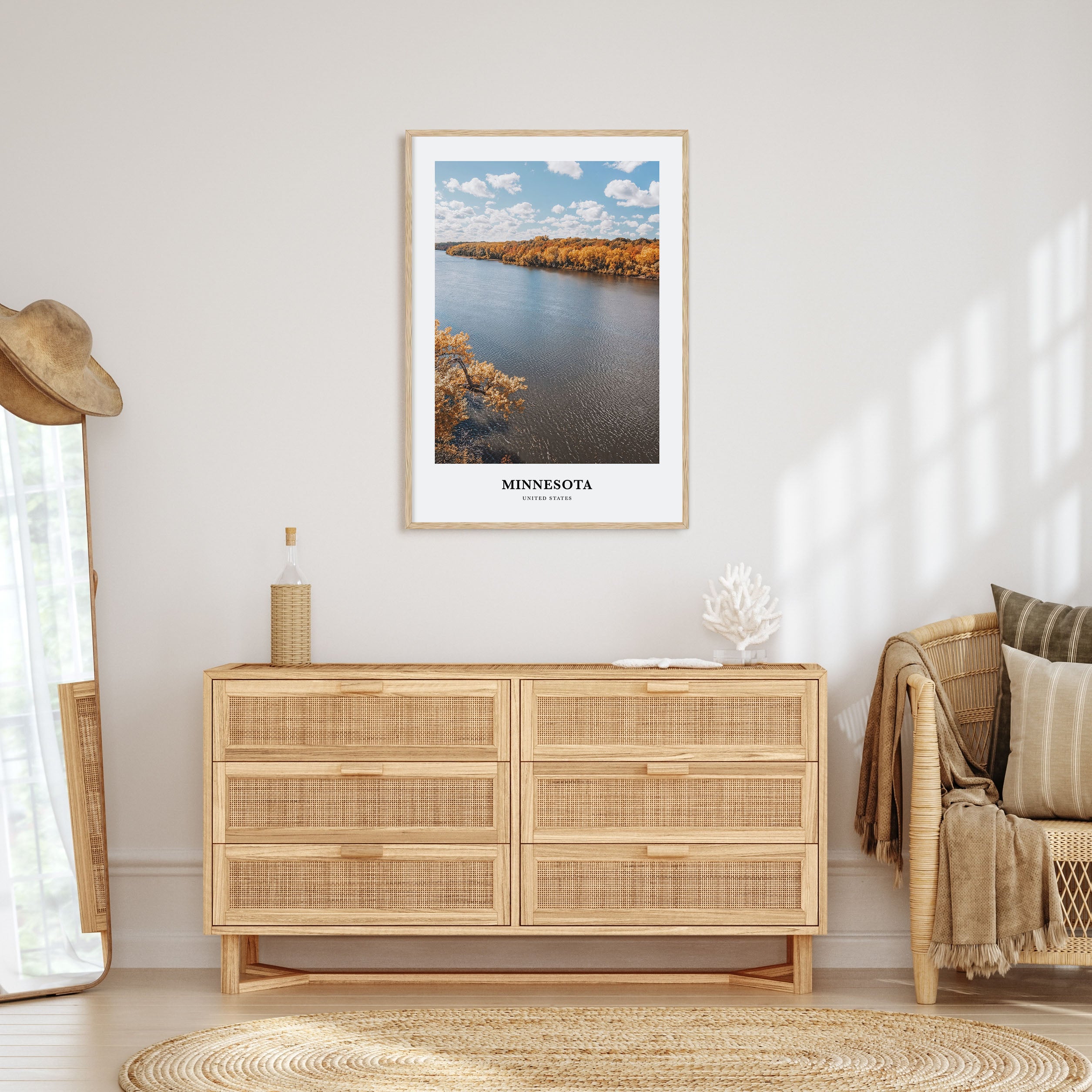 Minnesota Portrait Color No 1 Poster