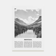 Montana Travel B&W No 1 Poster