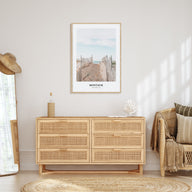 Montauk Portrait Color Poster