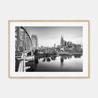 Nashville Landscape B&W Poster