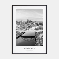 Nashville Portrait B&W No 1 Poster