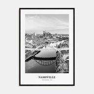 Nashville Portrait B&W No 1 Poster