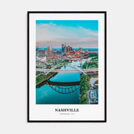 Nashville Portrait Color Poster