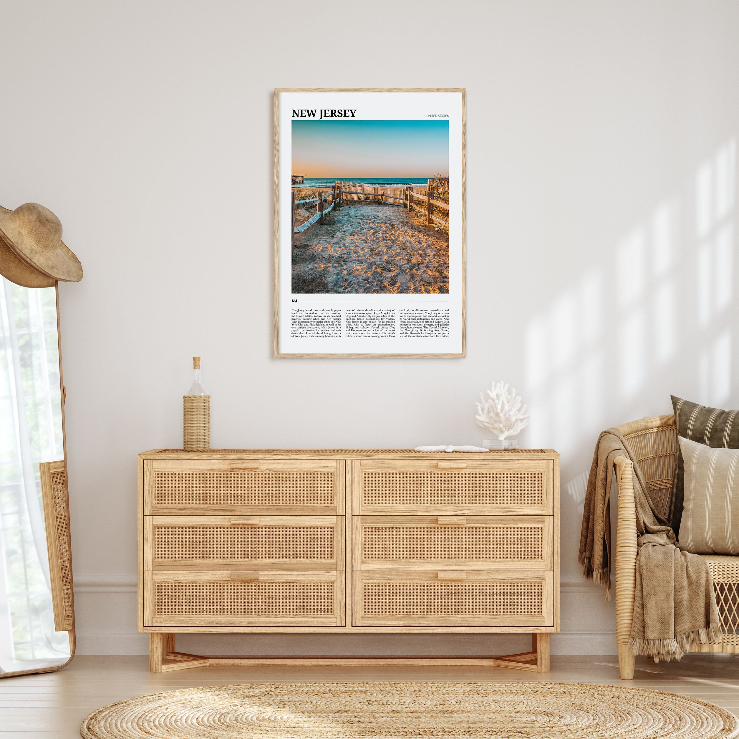 New Jersey Travel Color No 2 Poster