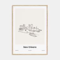 New Orleans Drawn No 1 Poster