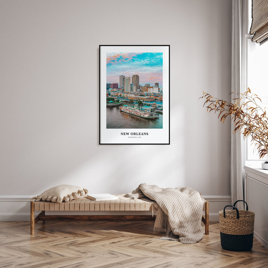 New Orleans Portrait Color Poster