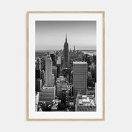 New York City Photo B&W No 1 Poster