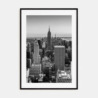 New York City Photo B&W No 1 Poster
