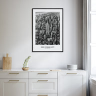 New York City Portrait B&W No 2 Poster