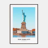 New York City Portrait Color No 2 Poster