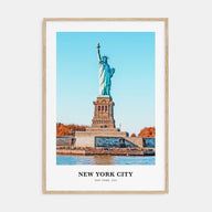 New York City Portrait Color No 2 Poster