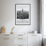 New York City Travel B&W No 1 Poster