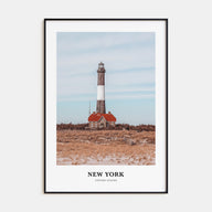 New York (State) Portrait Color Poster