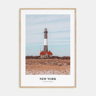 New York (State) Portrait Color Poster