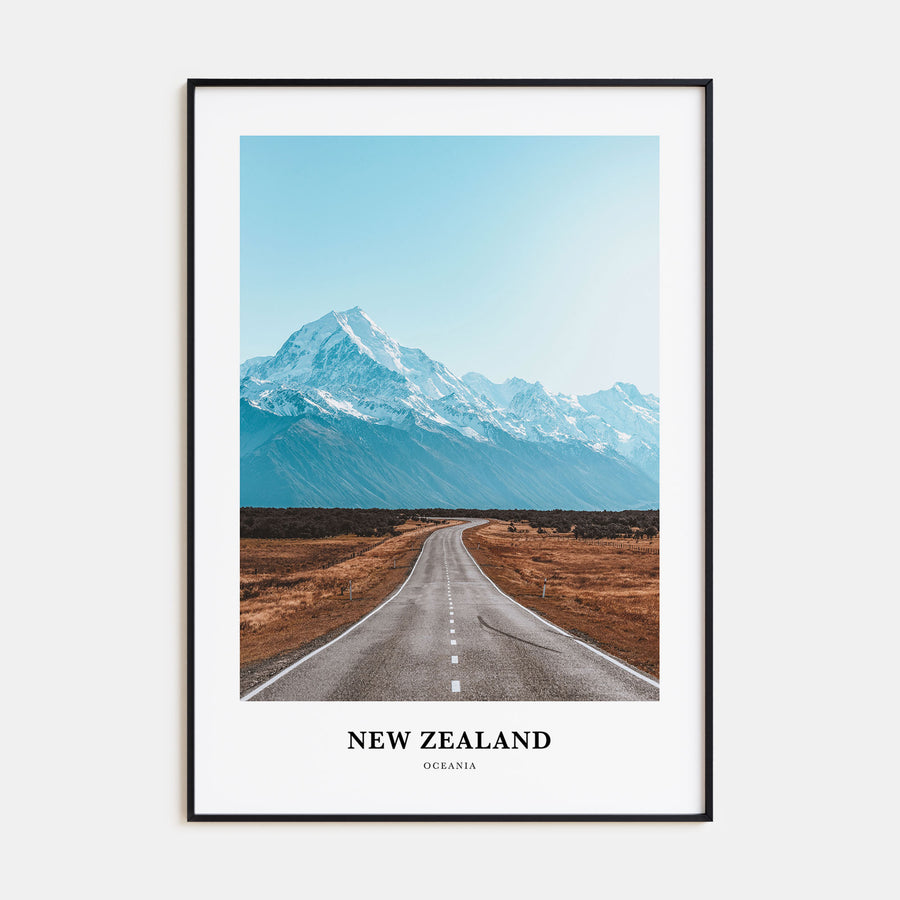 New Zealand Portrait Color Poster