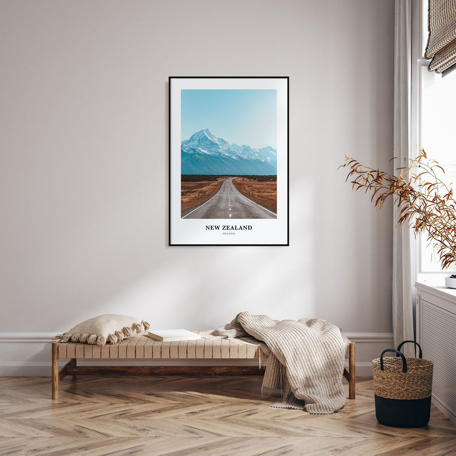 New Zealand Portrait Color Poster