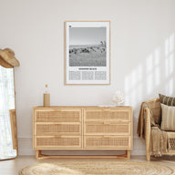 Newport Beach Travel B&W No 1 Poster