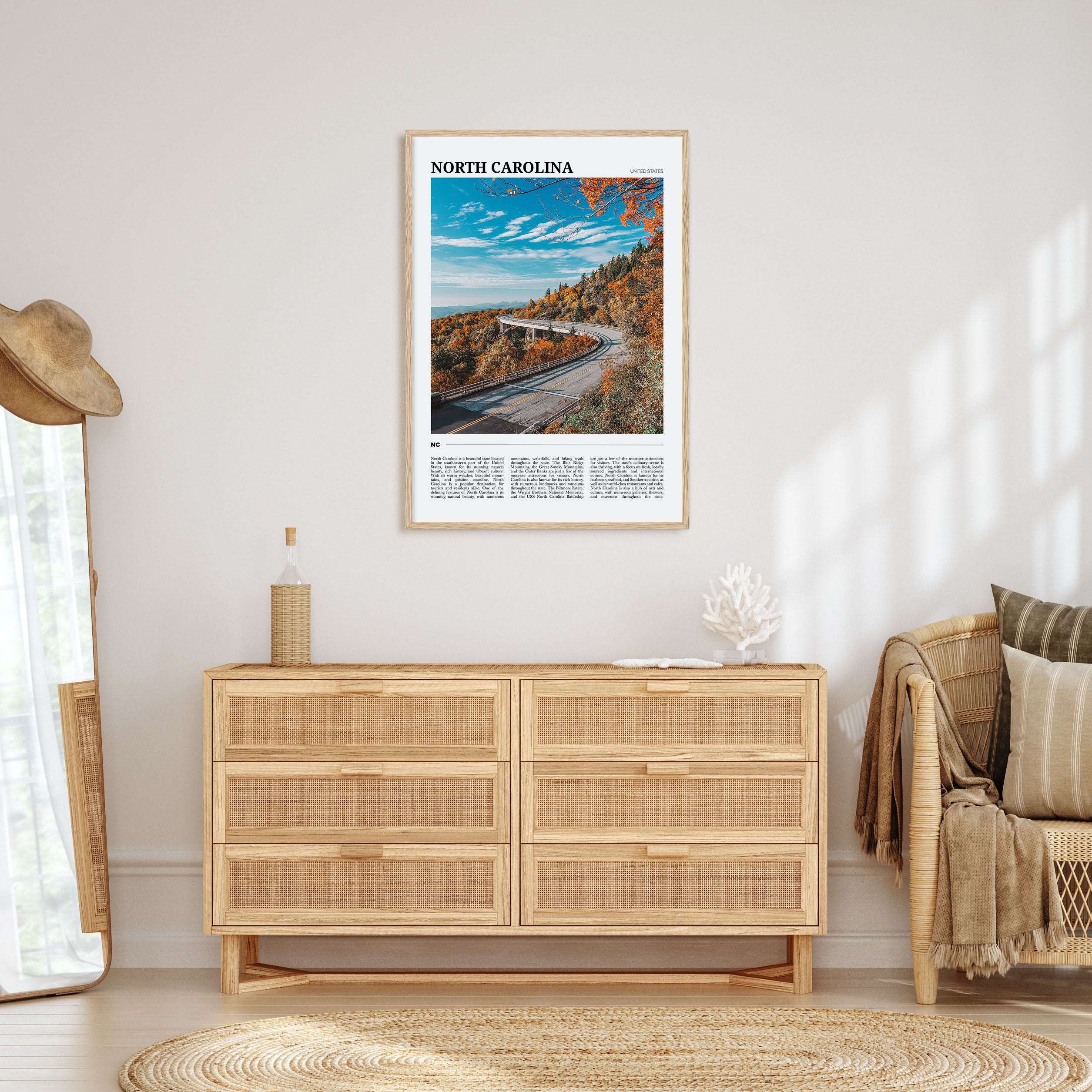 North Carolina Travel Color No 1 Poster
