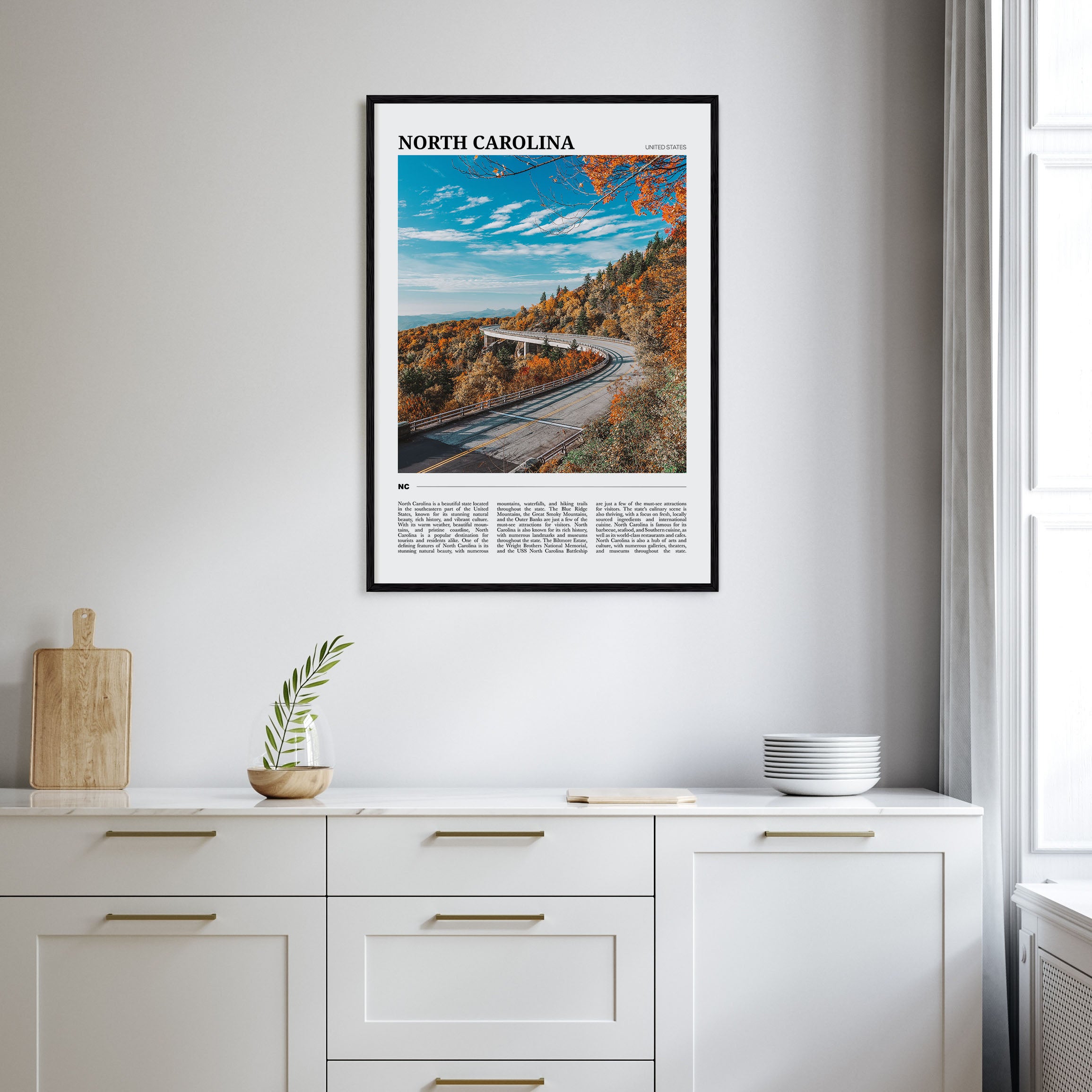 North Carolina Travel Color No 1 Poster