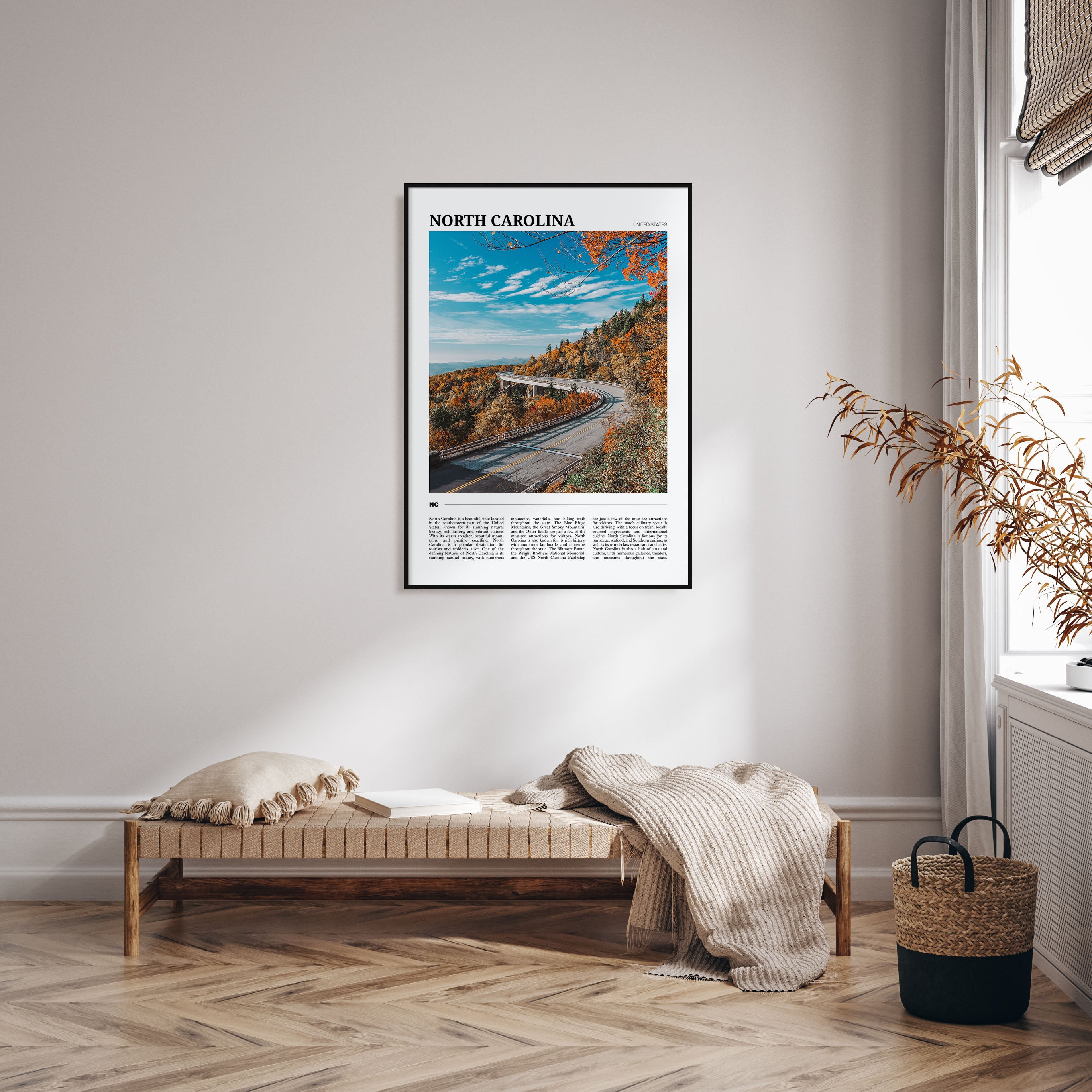 North Carolina Travel Color No 1 Poster