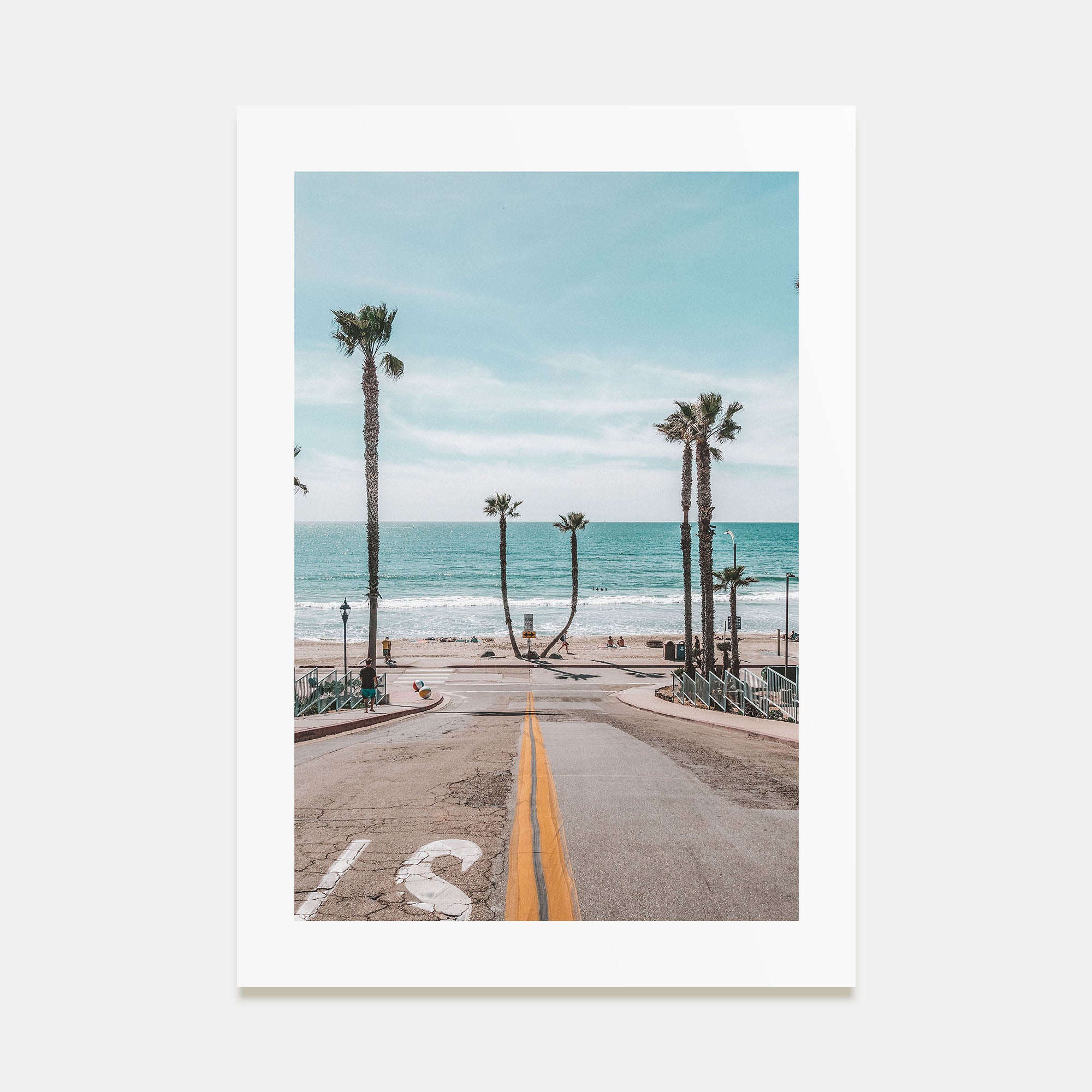 Oceanside Photo Color No 2 Poster