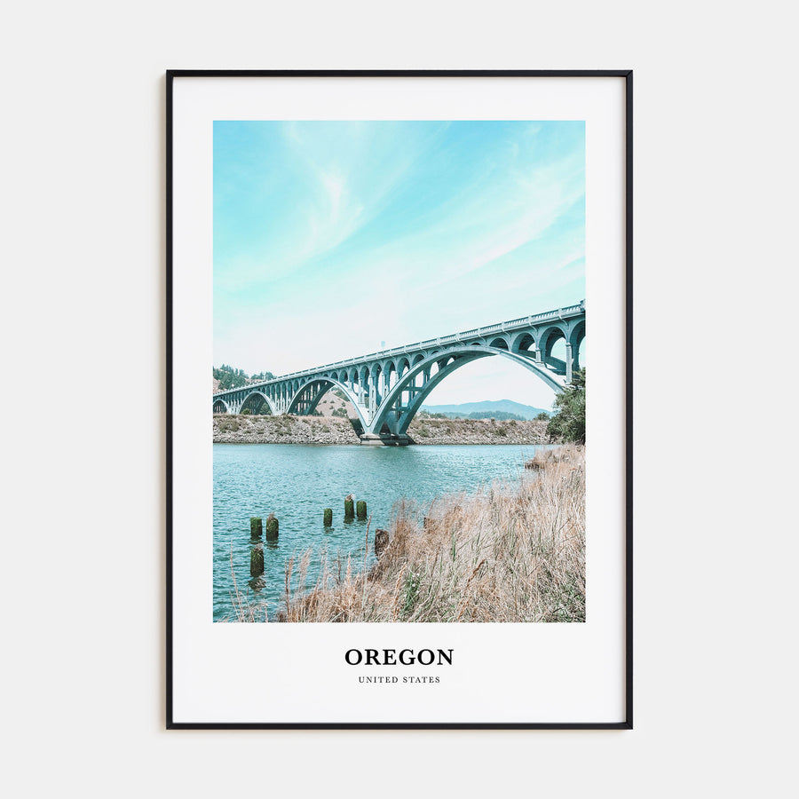 Oregon Portrait Color No 1 Poster