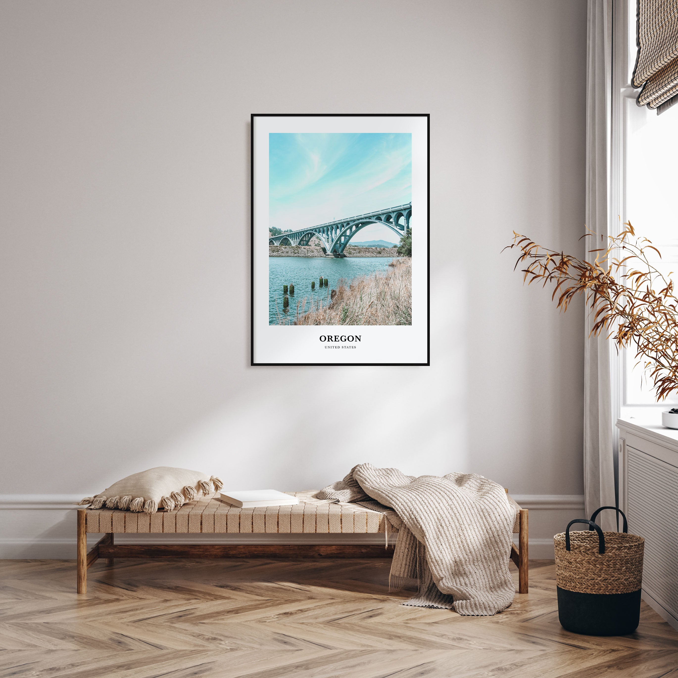 Oregon Portrait Color No 1 Poster