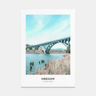 Oregon Portrait Color No 1 Poster