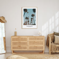 Palm Springs Portrait Color No 1 Poster
