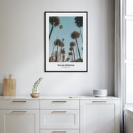 Palm Springs Portrait Color No 1 Poster