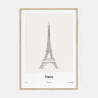 Paris Drawn No 1 Poster