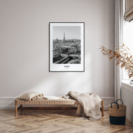 Paris Portrait B&W No 1 Poster