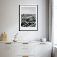 Paris Portrait B&W No 1 Poster