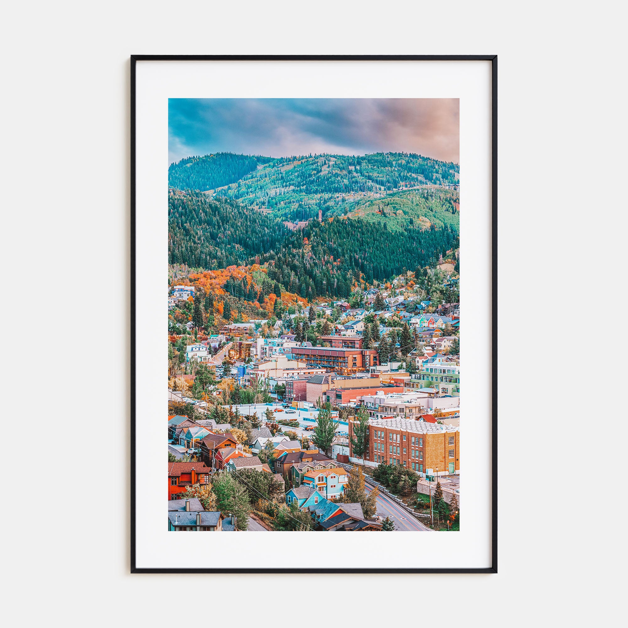 Park City Photo Color Poster