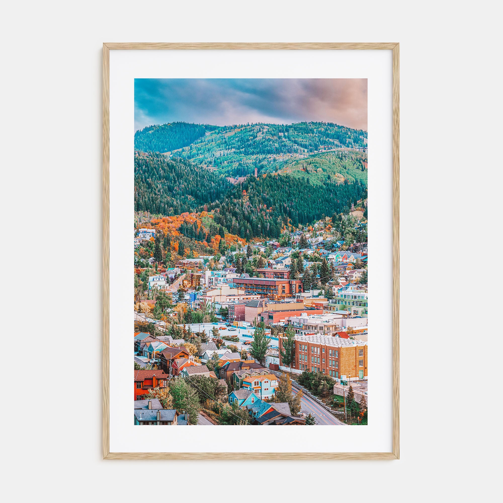Park City Photo Color Poster