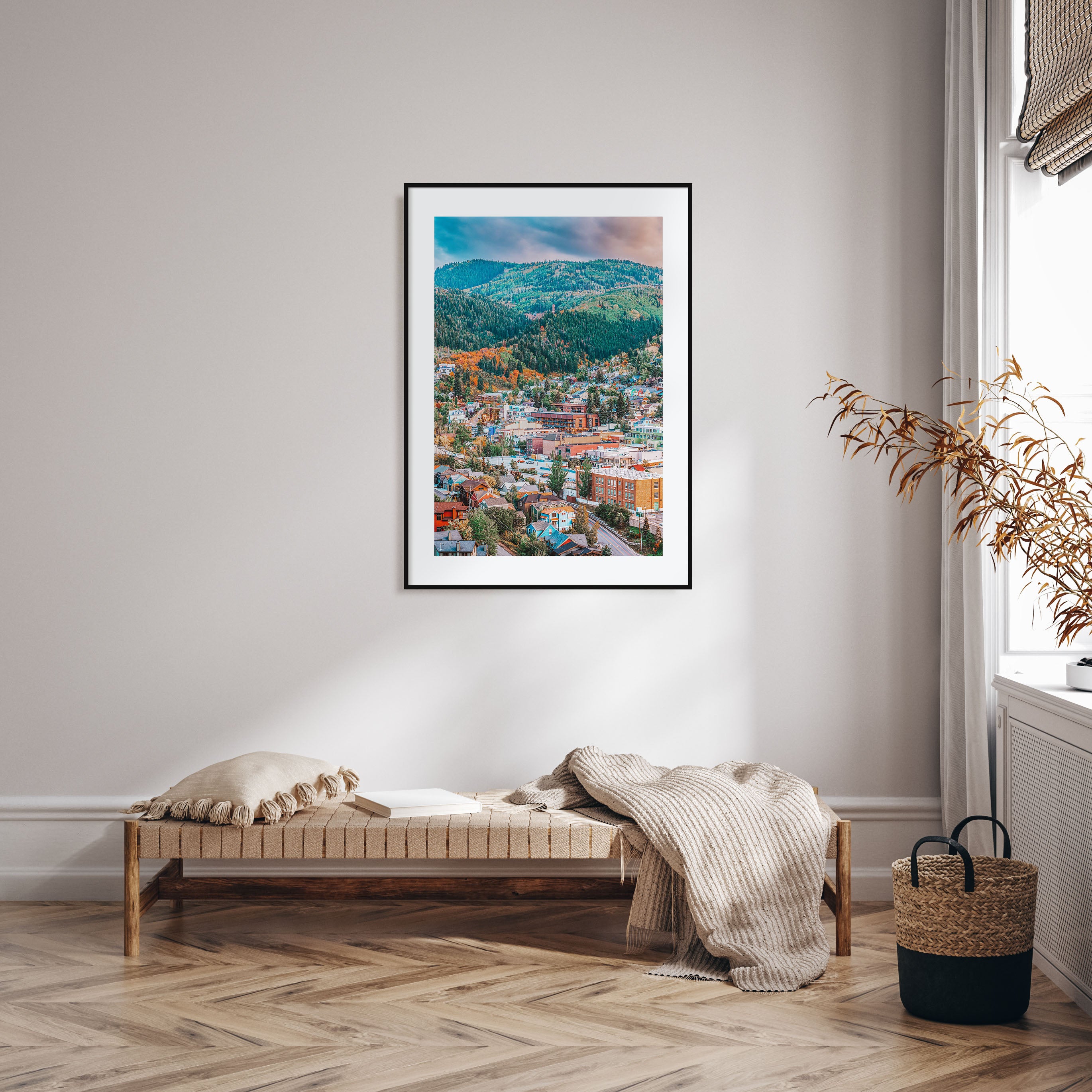 Park City Photo Color Poster